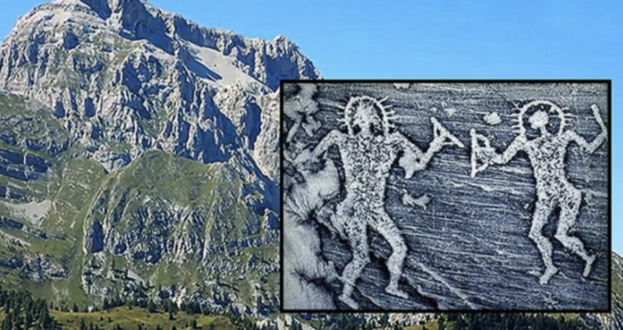 astronautas antiguos pinturas rupestres en italia muestran presencia extraterrestre en el pasado