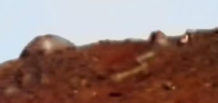 Just a pareidolia, the famous metallic dome identified on Mars?
