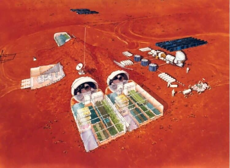 Científico británico propone construir reservas de vida terrestre en Marte 1