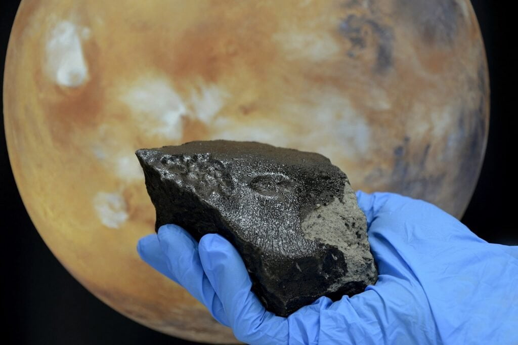 El meteorito marciano Tissint está sobresaturado con compuestos orgánicos 1