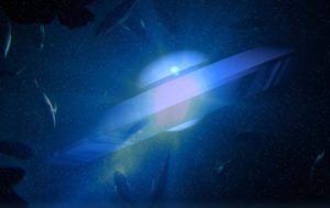 Por primera vez, un OVNI/USO submarino de movimiento rápido captado en una película