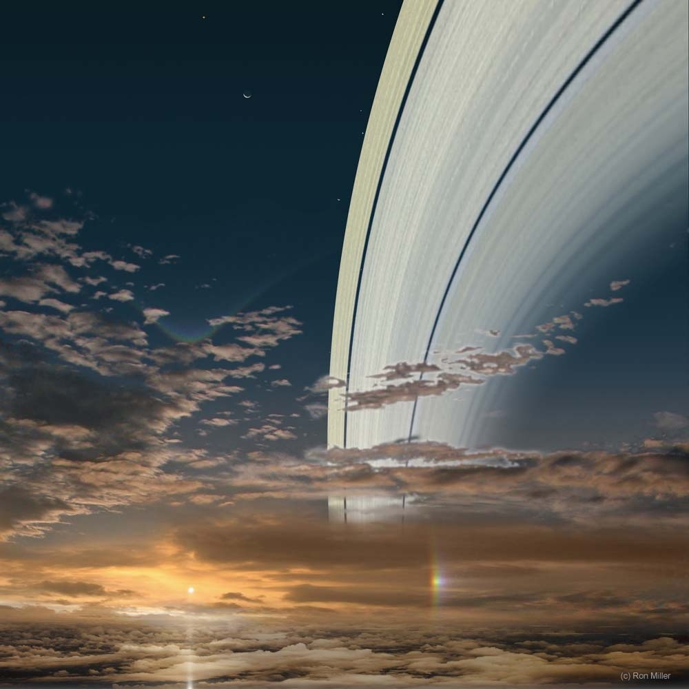 Como son los amaneceres en el sistema solar