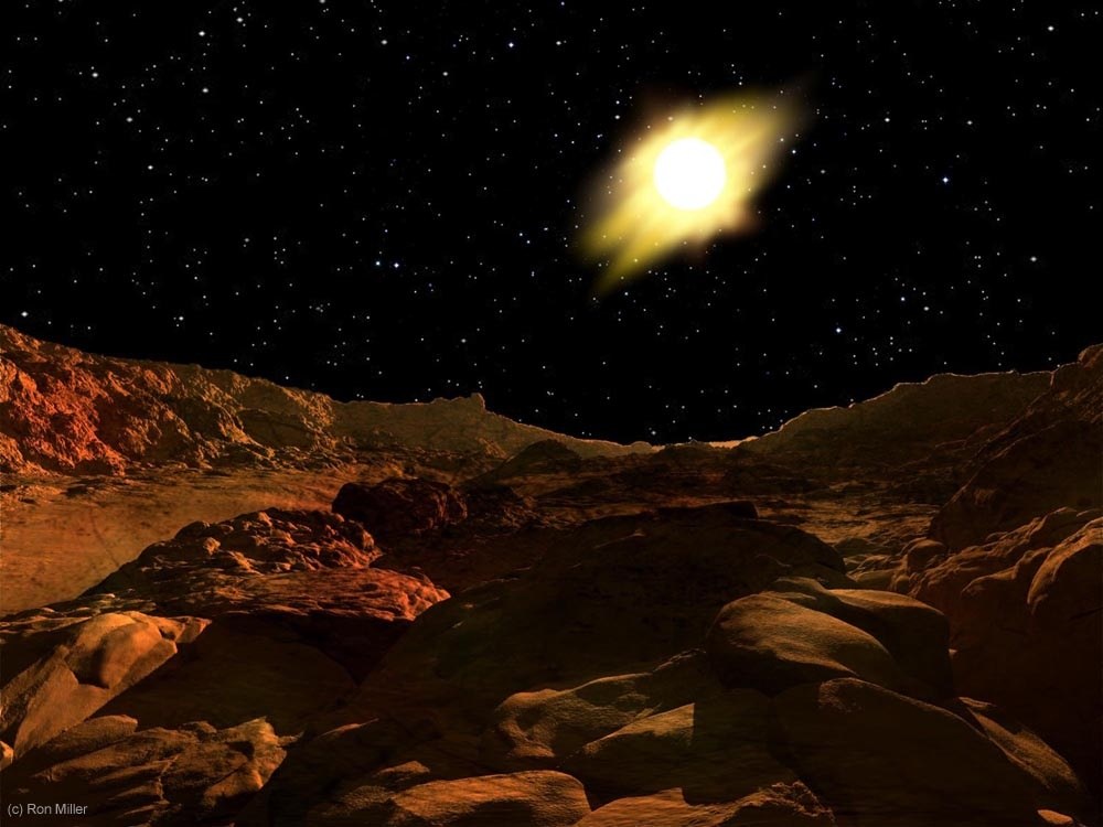 Como son los amaneceres en el sistema solar