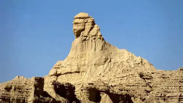 La misteriosa esfinge de Baluchistán: ¿formación natural o maravilla arquitectónica hecha por el hombre?