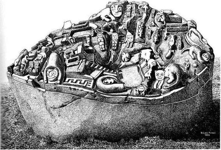 la piedra de sayhuite un mapa tridimensional en relieve hallado en un yacimiento inca 2