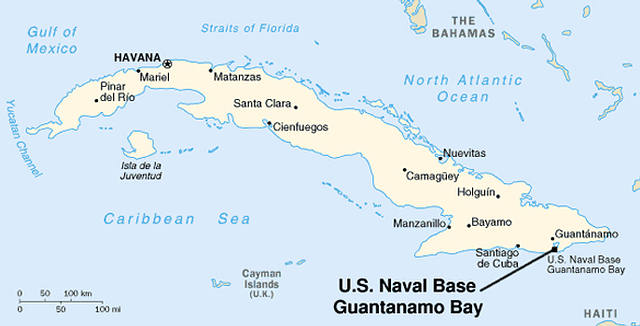 ¿Existe una base ovni submarina en la bahía de Guantánamo?