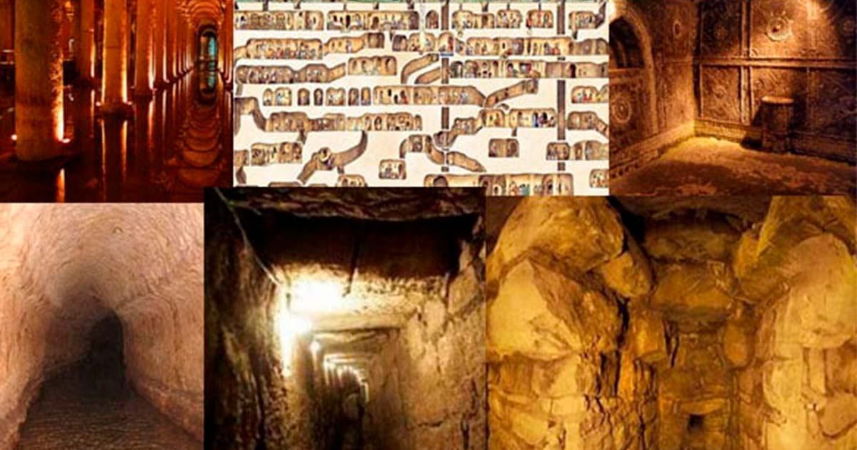 Diez asombrosas estructuras subterráneas del mundo antiguo