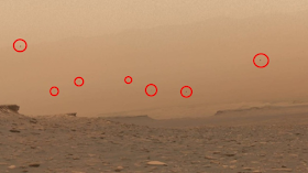 ¿Que son esos objetos voladores señalados en Marte?