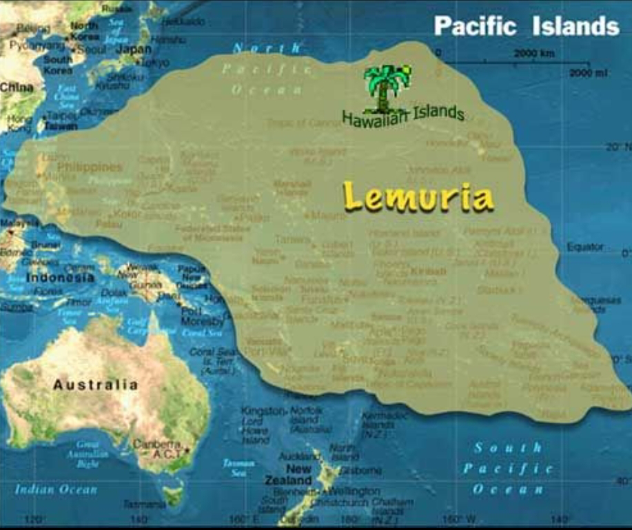 las tierras perdidas de mu y lemuria fue australia parte de un continente hundido 5