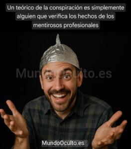 esto es un teorico de la conspiracion
